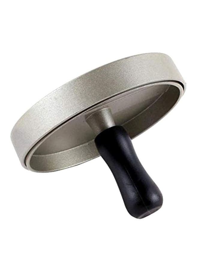 Hamburger Meat Press Patty Mold Maker Silver