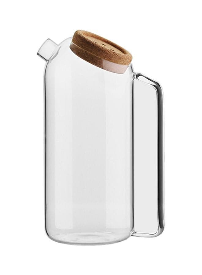 Water Jug Clear/Brown 24.8x11cm