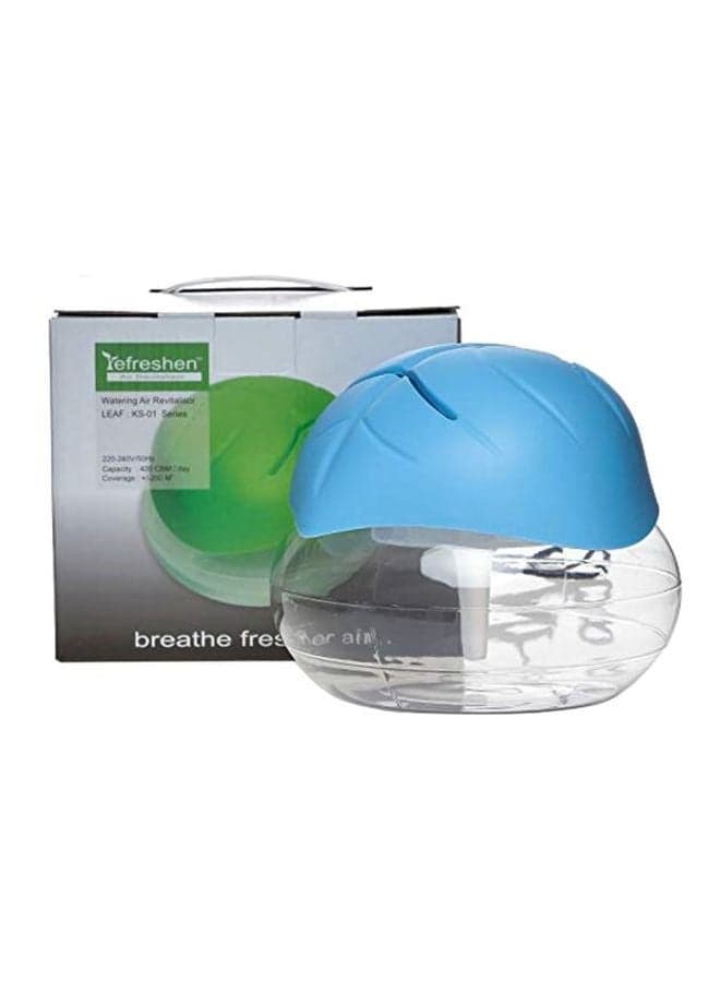 KS-01 Air Purifier 400 CBM B07N6KQWWT Blue/Clear