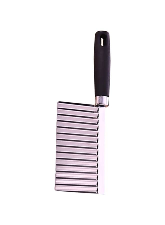 Multifunctional Potato Cutter Silver/Black 19x6cm