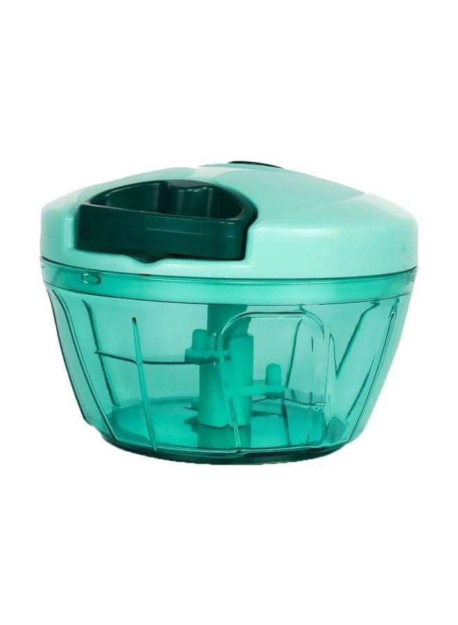 Manual Vegetable Chopper Blue