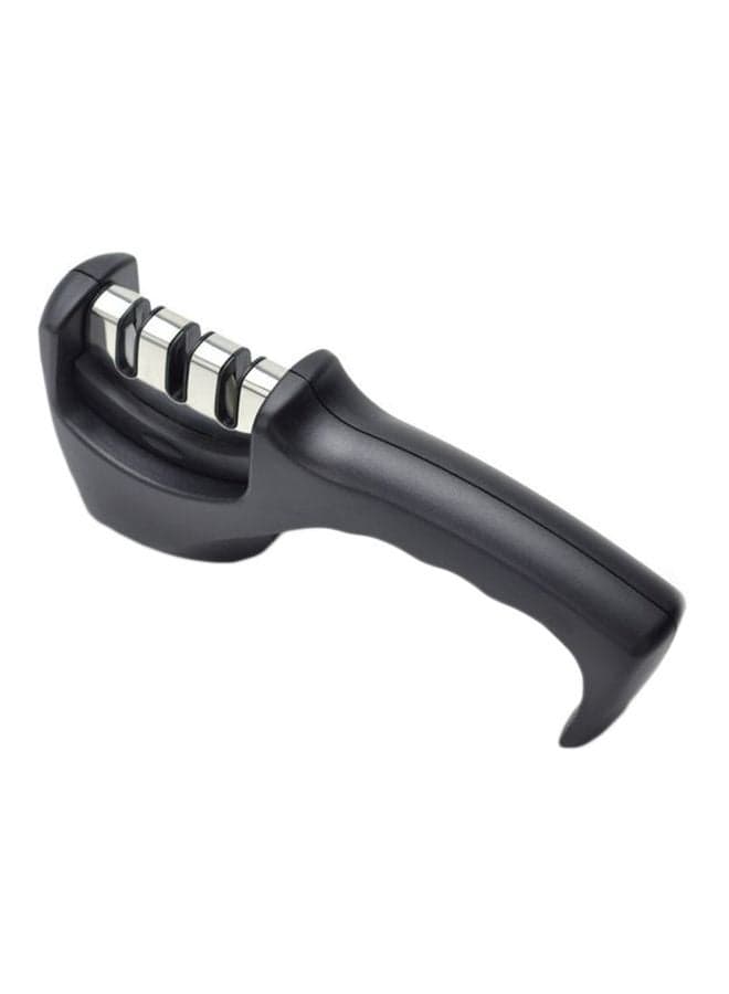 3 Stage Handheld Knife Sharpener Black/Silver 210x50x57cm