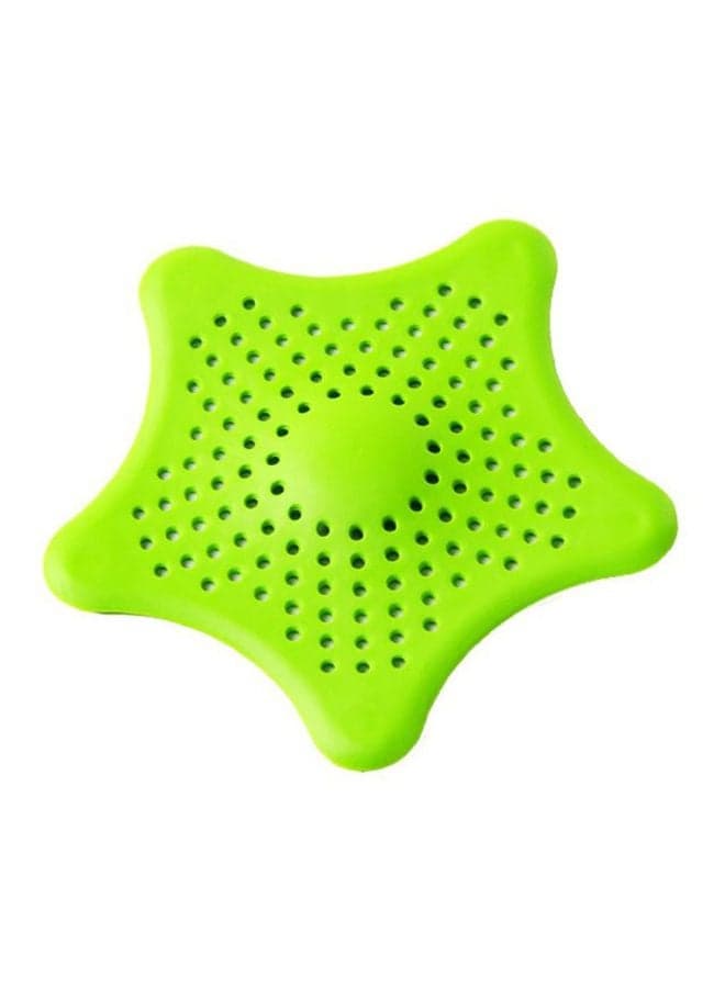 Five Pointed Star Anti Clogging Kitchen Sink Filter Net Green