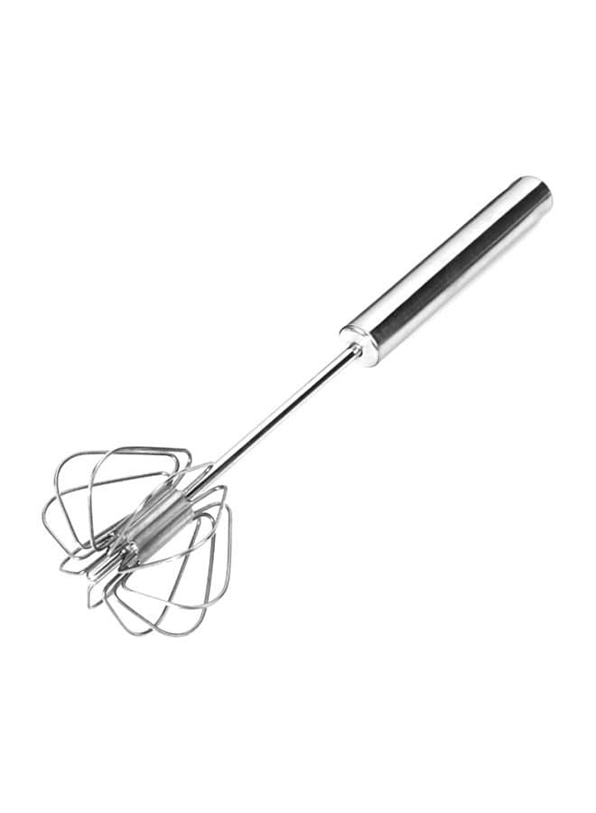Stainless Steel Egg Beater Silver 36cm