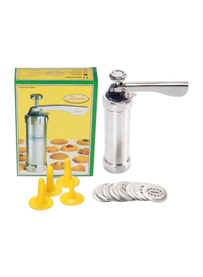 Cookie Press Machine Silver 20centimeter