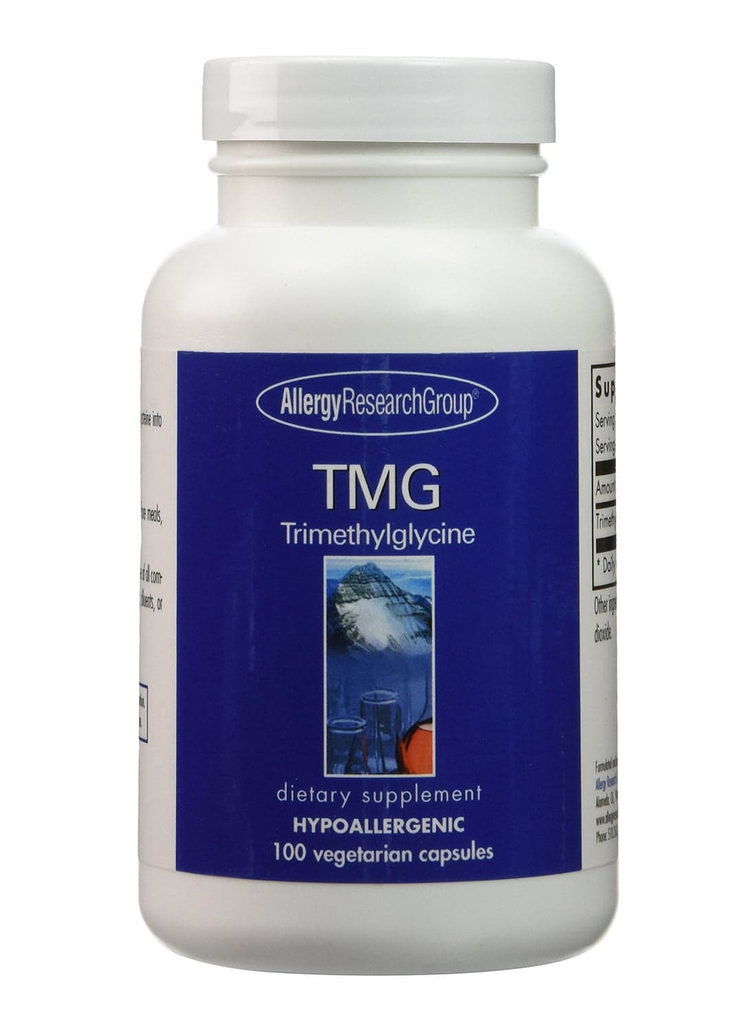 Trimethylglycine Hypoallergenic - 100 Capsules