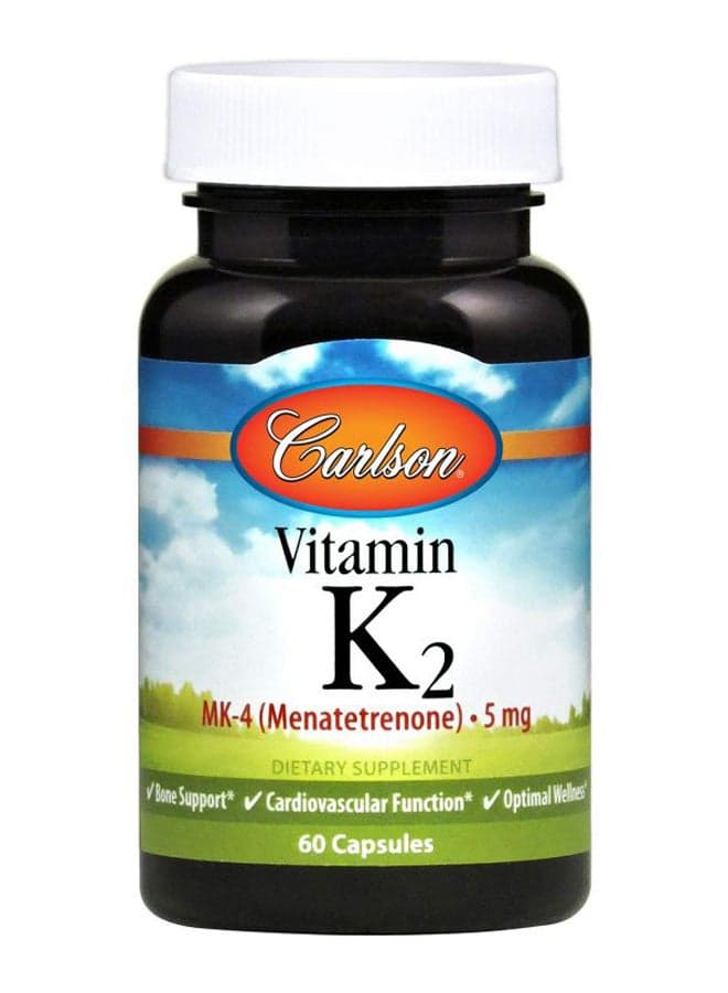 Vitamin K2 Dietary Supplement - 60 Capsule