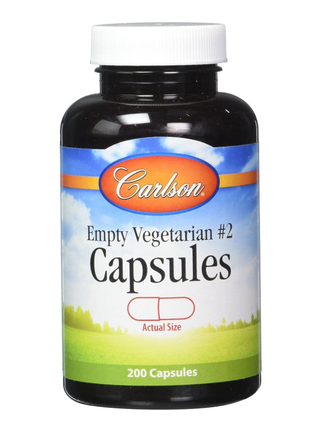 Empty Vegetarian #2 Dietary Supplement - 200 Capsule