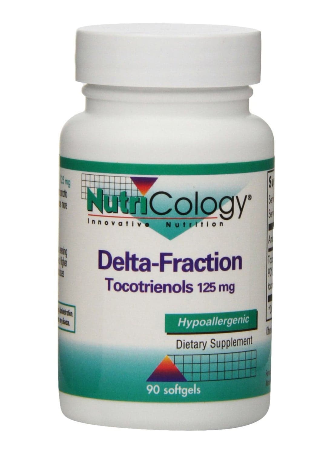 Delta-Fraction Tocotrienols - 90 Softgels 125 mg