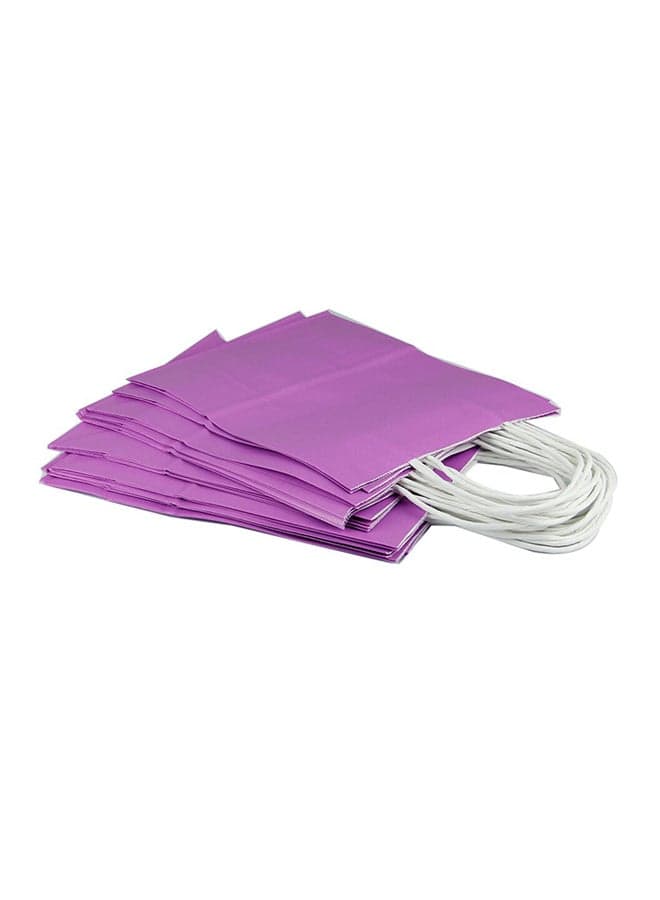 12-Piece Paper Shoping Bag 15x21x8cm