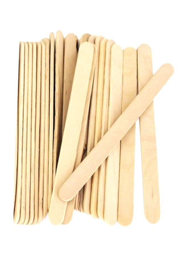 20-Piece Ice Cream Stick Brown 9.4x1.1x0.2centimeter