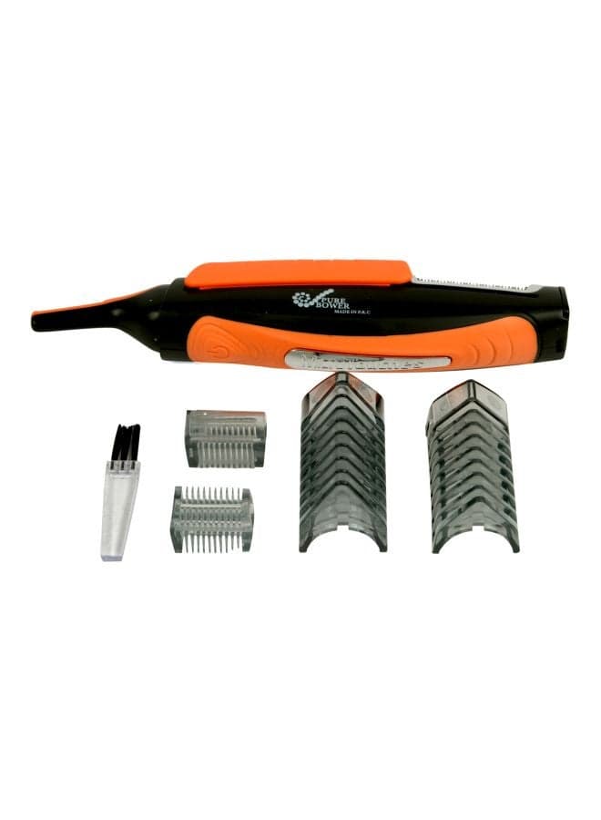 6-In-1 Trimmer Set Black/Orange
