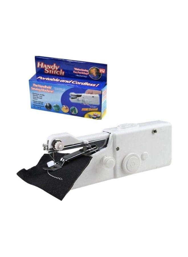 Handheld Sewing Machine White/Chrome CS-1018 White/Chrome