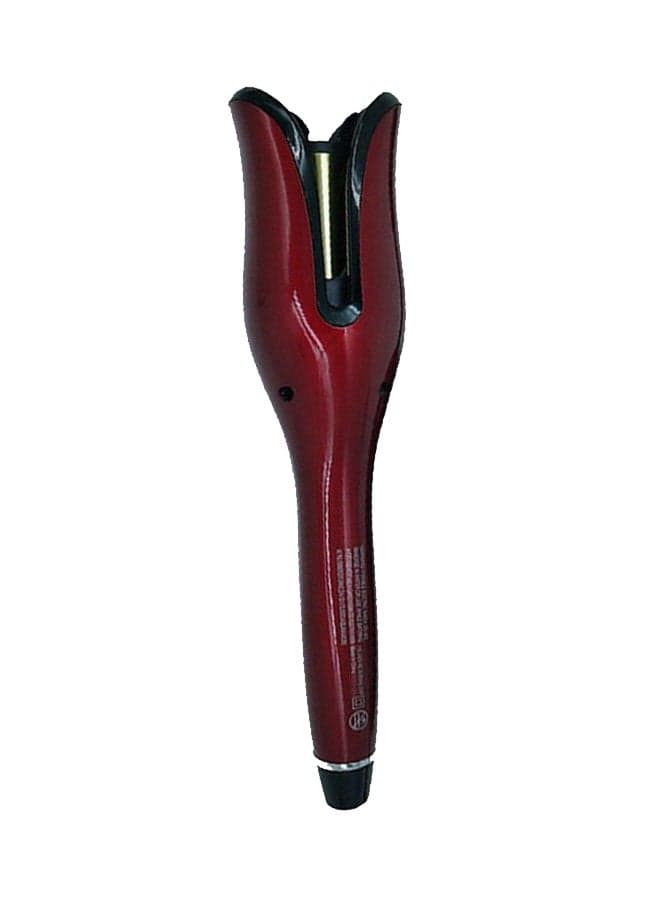 Multifunctional Automatic Spiral Rotating Hair Curler Red