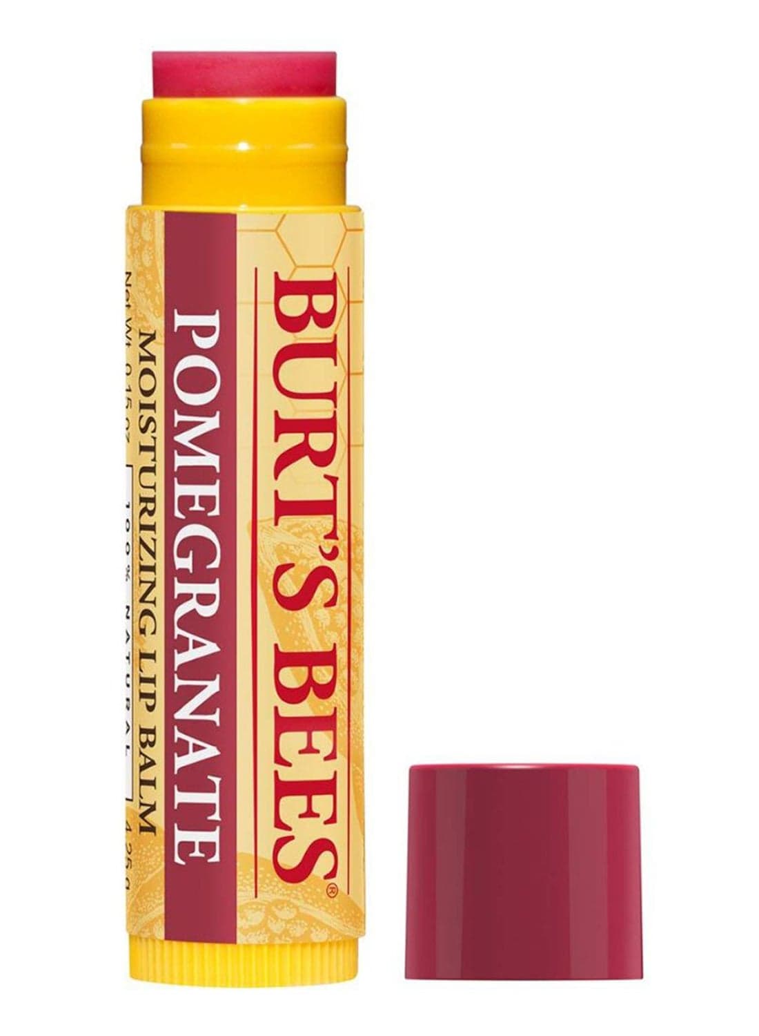 4-Piece Natural Moisturizing Lip Balm Set Red 4 x 4.25grams