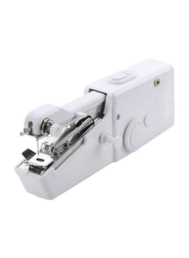Mini Handheld Sewing Machine White