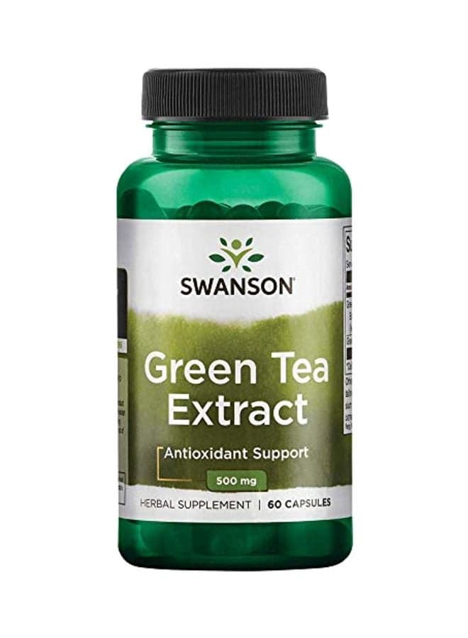 Swanson Green Tea Extract 500 mg - 60 Capsules