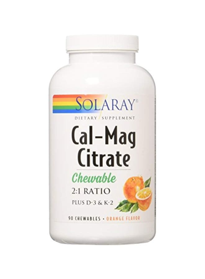 Cal-Mag Citrate Chewable - 90 Tablets