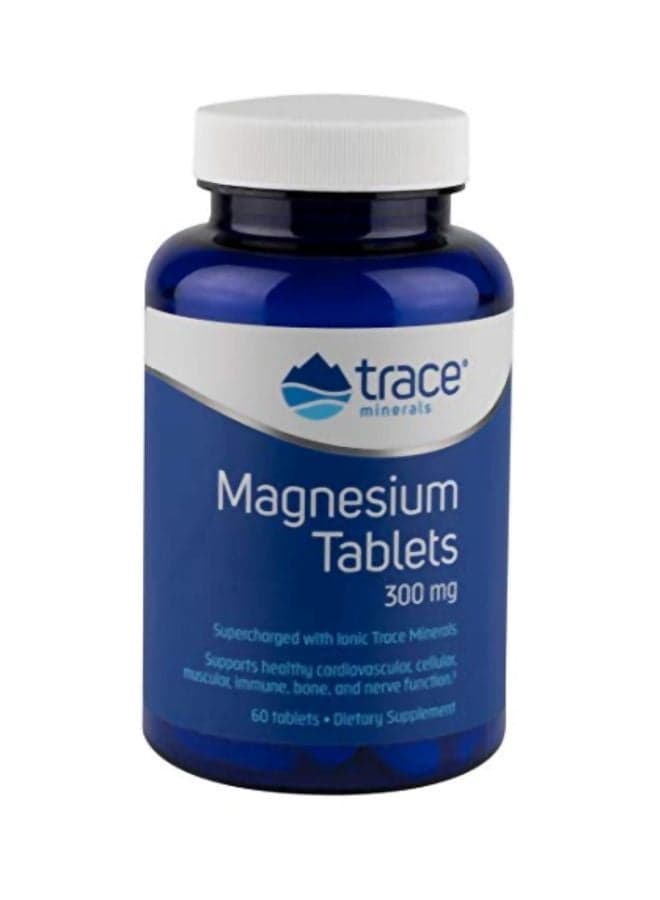 Magnesium Tablets 300mg - 60 Capsules