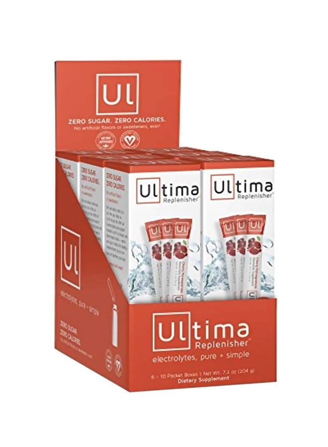Hydrating Electrolyte Powder - Cherry Pomegranate (60 Stickpacks)