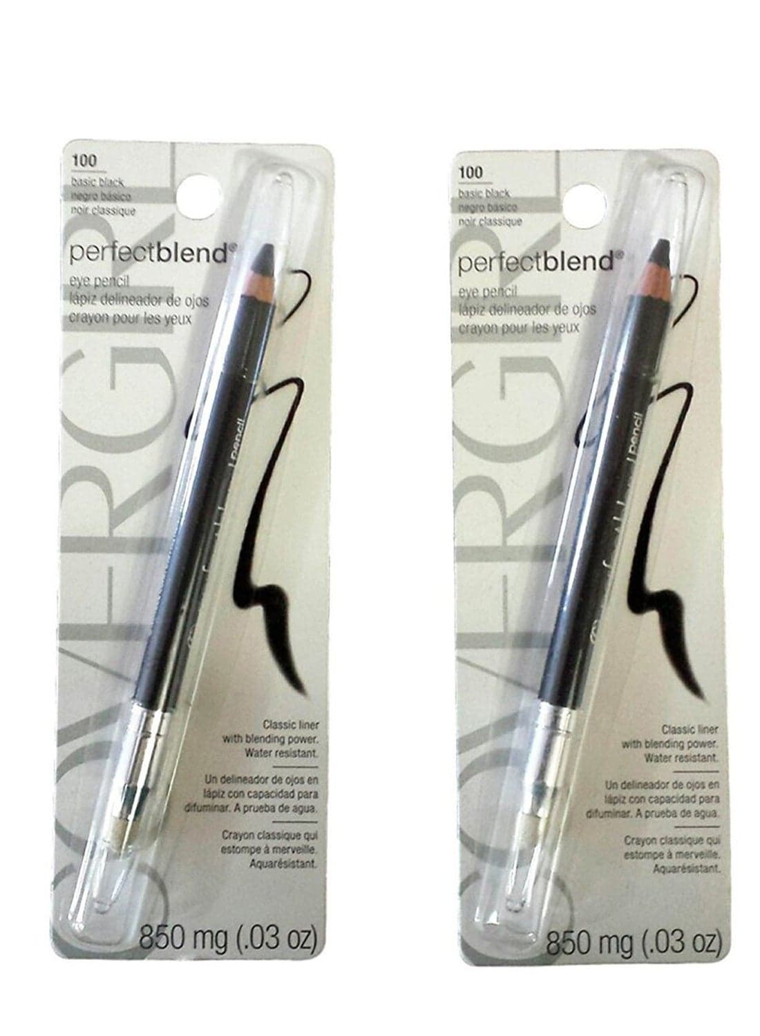 Pack Of 2 Perfect Blend Eye Pencil Basic Black
