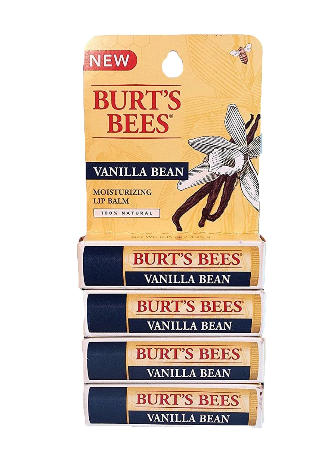 4-Piece Burt's Lip Balm Set