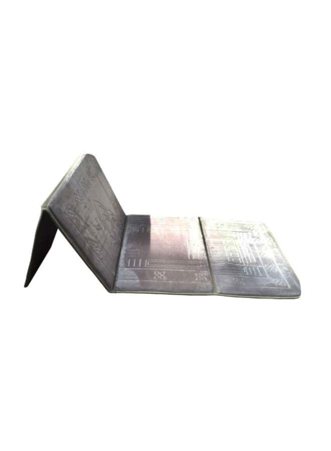 Folding Medical Prayer Mat Grey 120x70cm