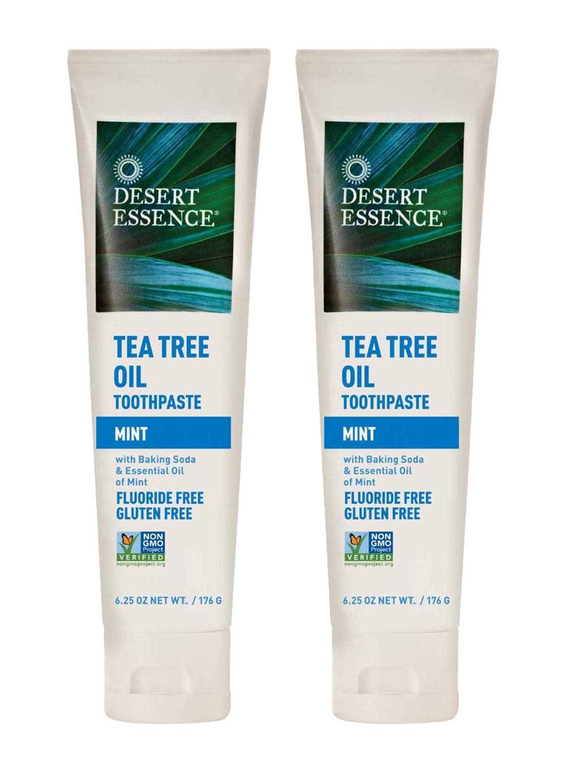 2-Piece Tea Tree Oil Toothpaste Set