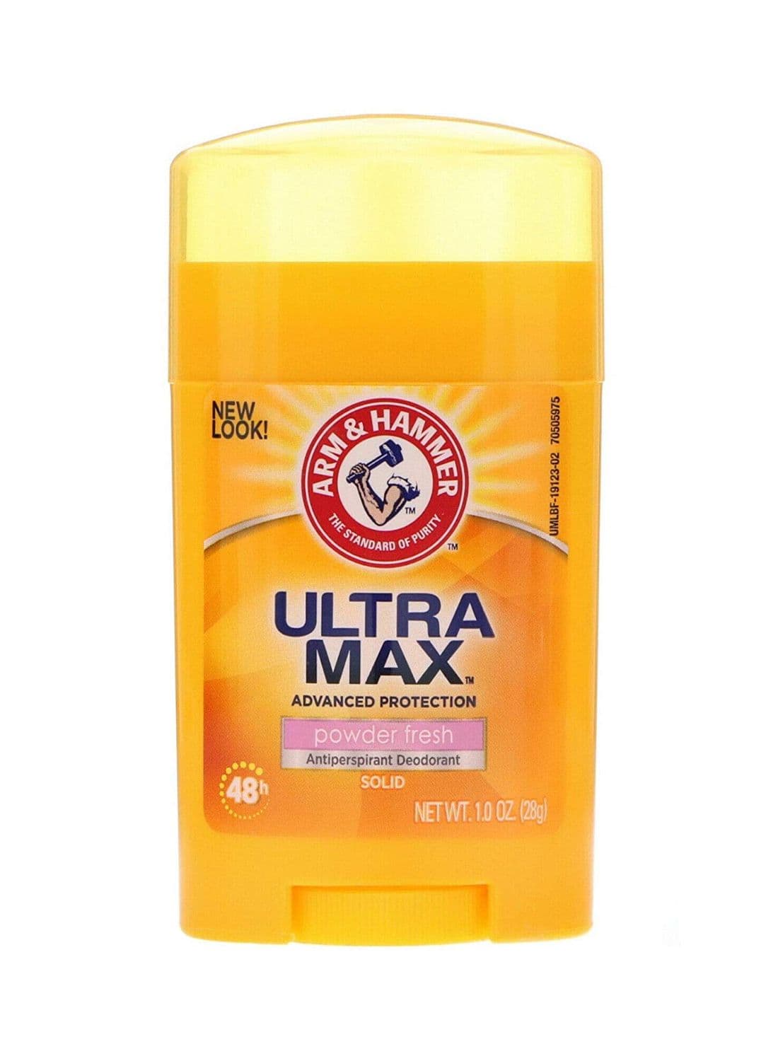 Pack Of 3 Ultra MAX Powder Fresh Antiperspirant Deodorant White 28grams