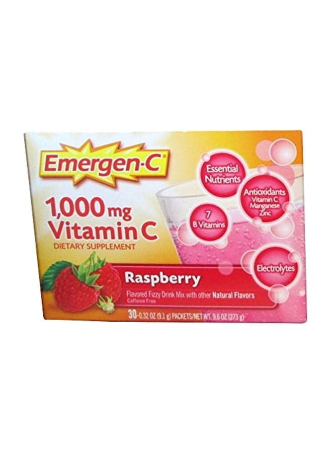 Pack Of 4 1000mg Vitamin C Dietary Supplement - 120 Packets