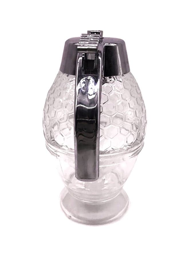 Honey Syrup Dispenser Clear/Silver 83x100x150mm