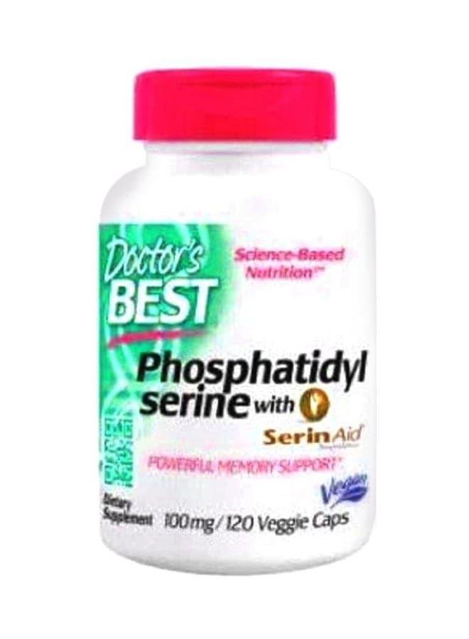 Pack Of 2 Phosphatidylserine Powerful Memory Support - 120 Veggie Cap