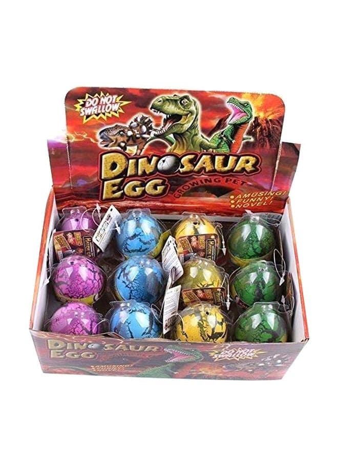 12-Piece Dinosaur Hatch-Grow Eggs