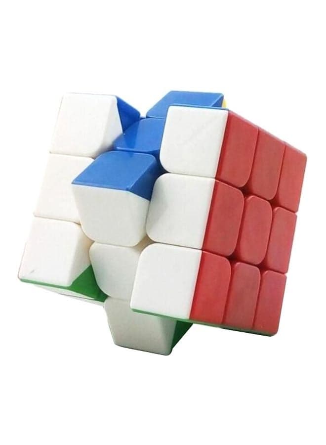 Stickerless Rubik's Cube Puzzle