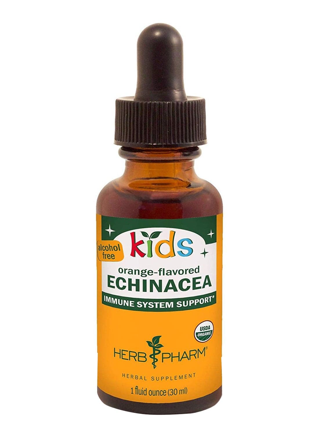 Orange Flavored Echinacea Immune System Support 1 fl oz (30 ml)