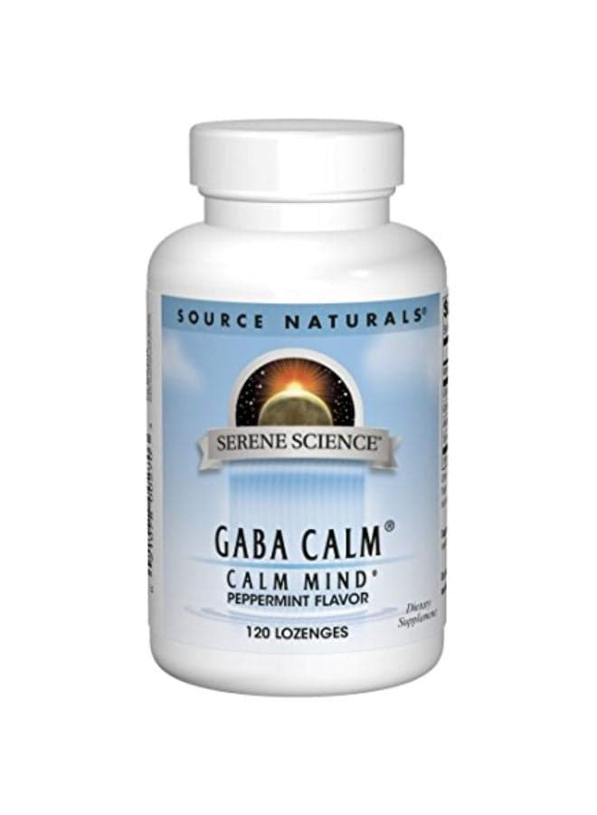 Gaba Calm Dietary Supplement - Peppermint - 120 Lozenges