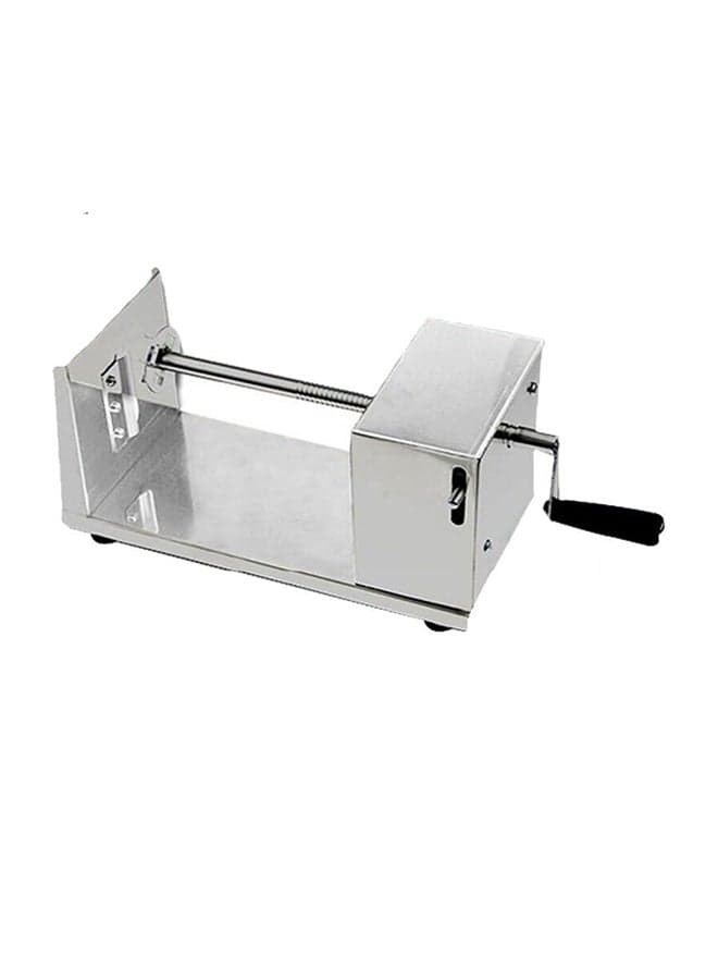 Twisted Potato Slicer Silver