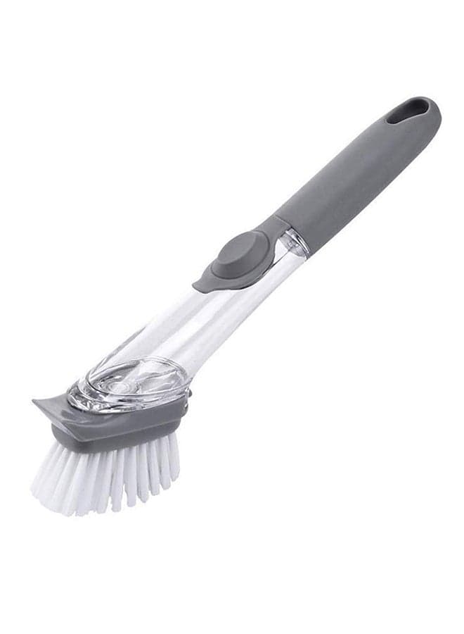 Washing Pot Brush Grey 26x10x6cm