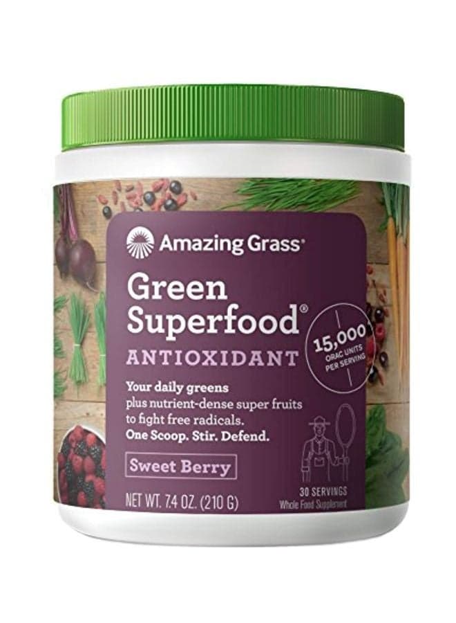 Green Superfood Antioxidant Supplement - Sweet Berry