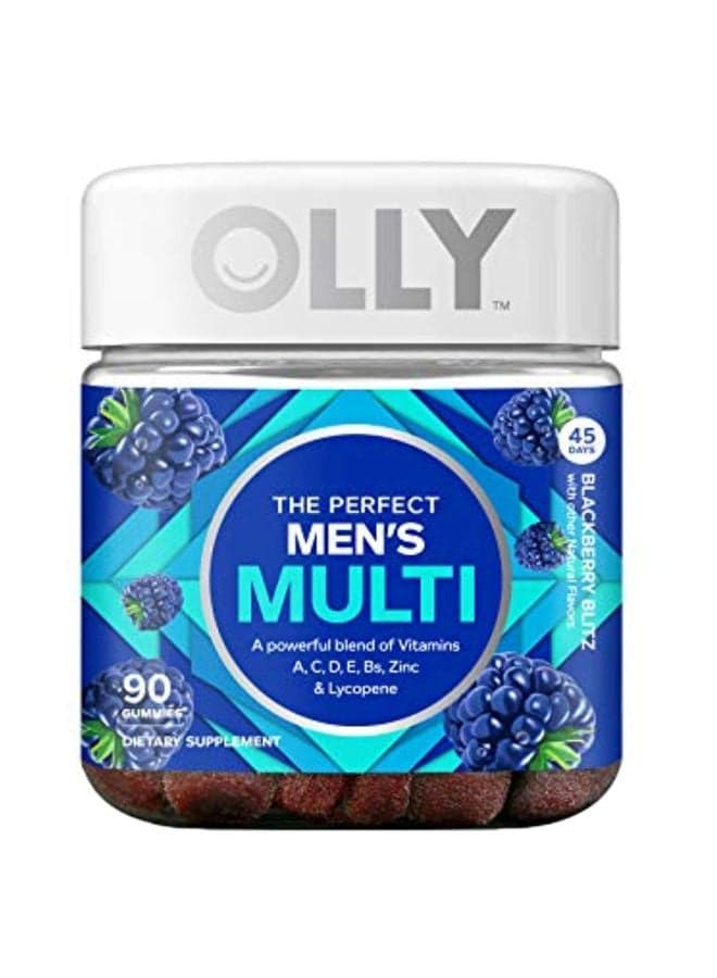 The Perfect Mens Multivitamin Supplement - Blackberry Blitz - 90 Gummies