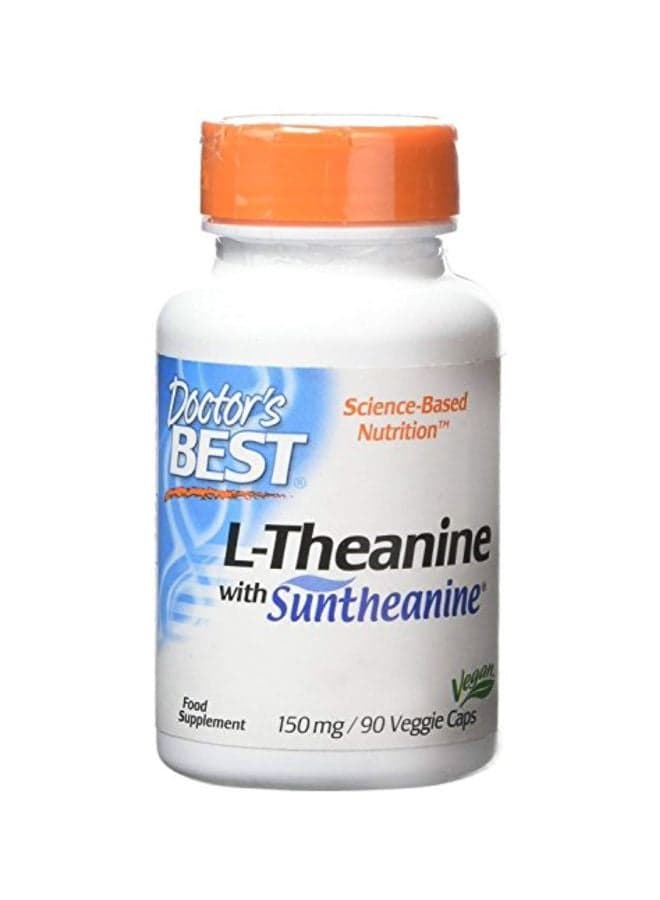 L-Theanine Food Supplement - 90 Capsules