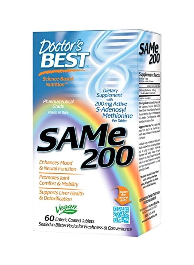 Pack Of 3 SAM-e, 200 mg 60 Enteric Coated Tablets