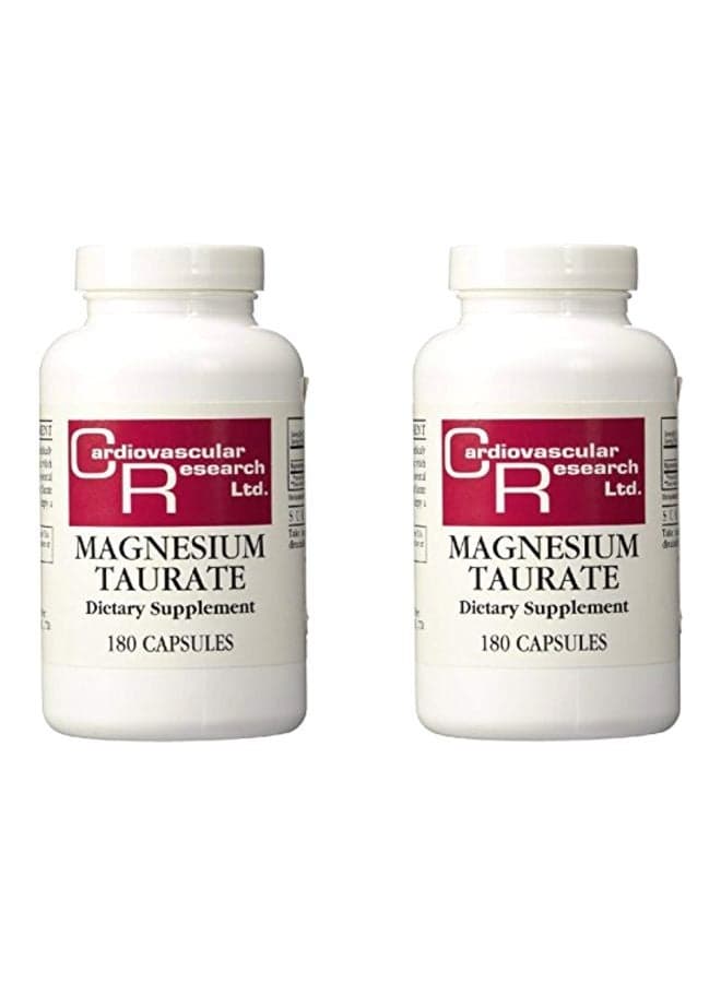Pack Of 2 Magnesium Taurate- 360 Capsules