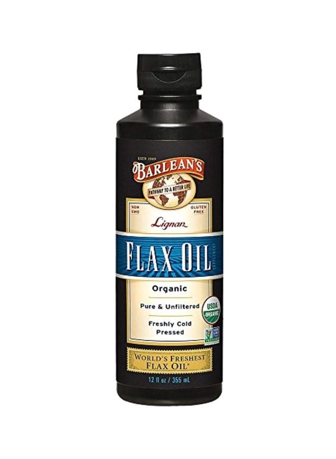 Organic Lignan Flax Oil 12 fl oz (355 ml)