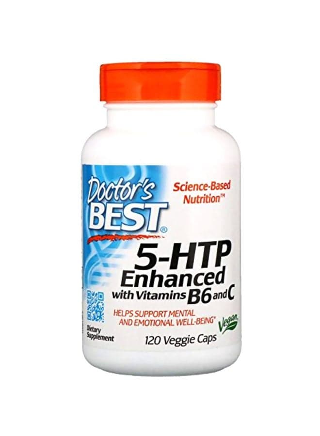 5-HTP Dietary Supplement - 120 Vegetable Capsules
