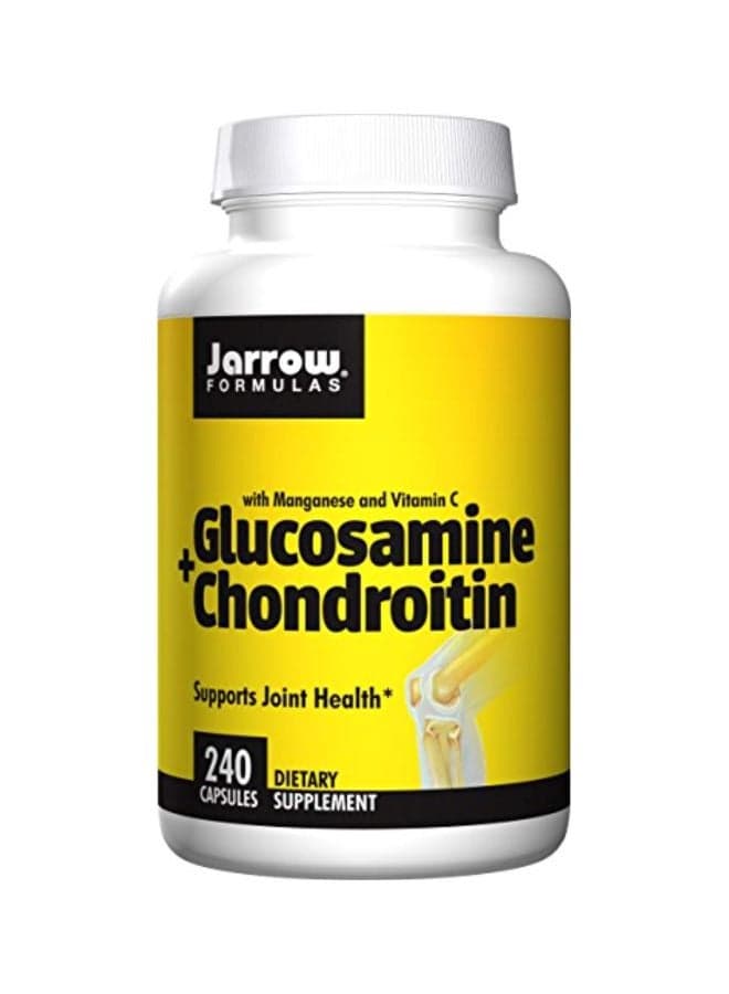 Glucosamine Plus Chondroitin Dietary Supplement - 240 Capsules