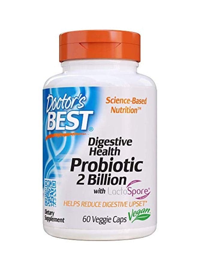 Probiotic Dietary Supplement - 60 Veggie Capsules