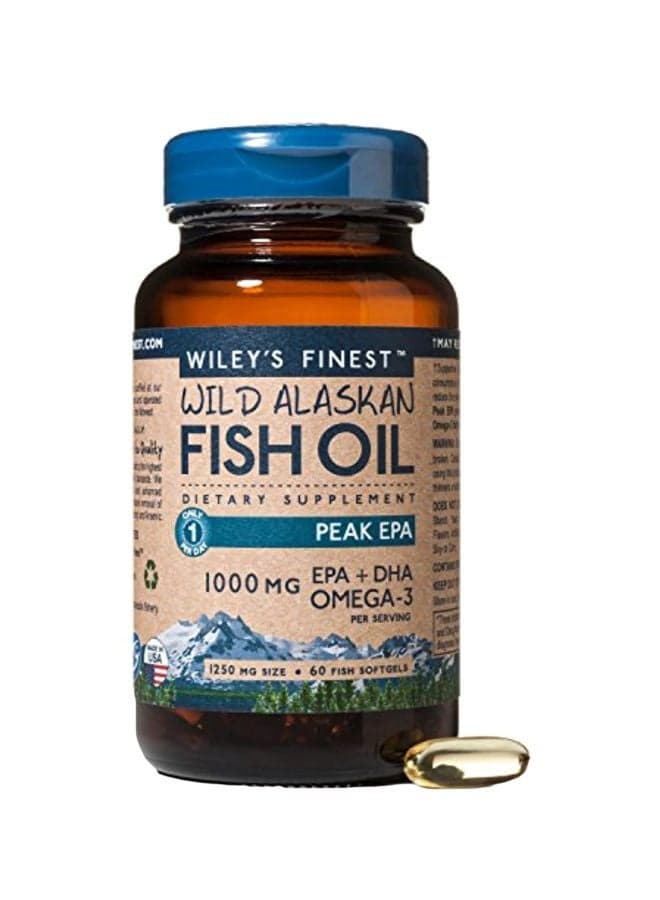 Fish Oil Dietary Supplement- 60 Softgels
