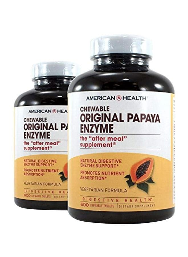 Original Papaya Enzyme Supplement - 600 Tablets