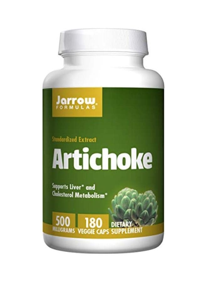 Artichoke Dietary Supplement 500 mg - 180 Veggie Caps